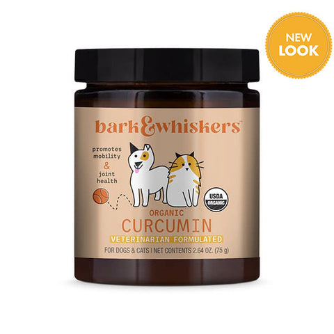 Mercola Barks & Whiskers Organic Curcumin for Pets