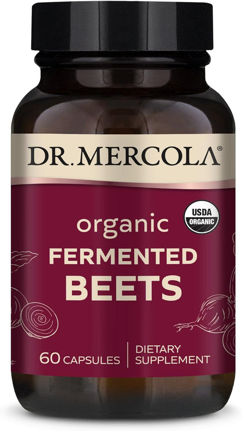 Dr Mercola Organic Fermented Beets 60 caps