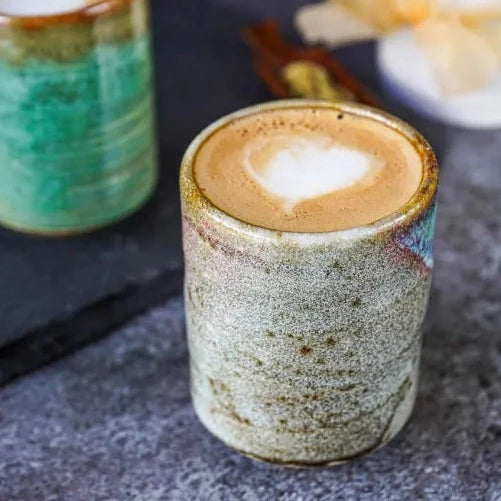 Sesame Cardamom Coffee Latte
