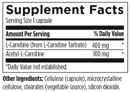 Designs For Health Carnitine Synergy 120 caps