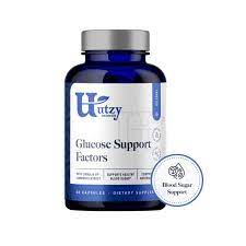 Utzy Naturals Glucose Support Factors 60 cnt
