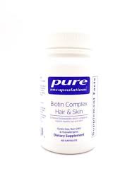 Pure Encapsulations Biotin Complex Hair & Skin 60 Capsules