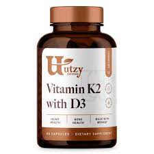 Utzy Naturals Vitamin K2 with D3