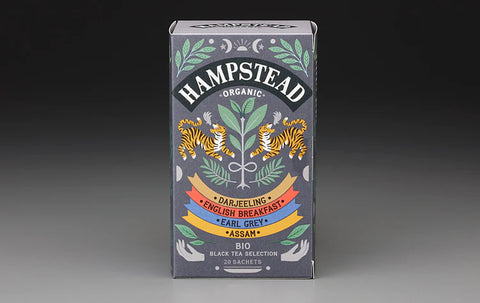 Hampstead Organic Black Tea Selection 20 Tea Bags