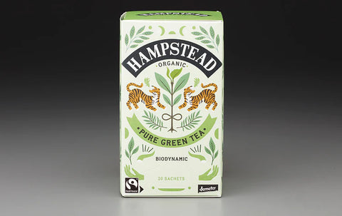 Hampstead Organic Pure Green Tea 20 tea bags