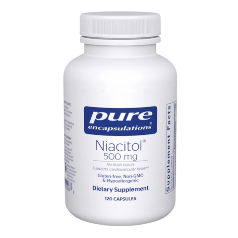 Pure Encapsulations Niacitol 500mg 120caps