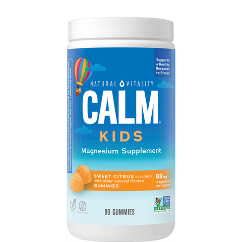 Natural Vitality Calm Kids Magnesium 60 Gummies
