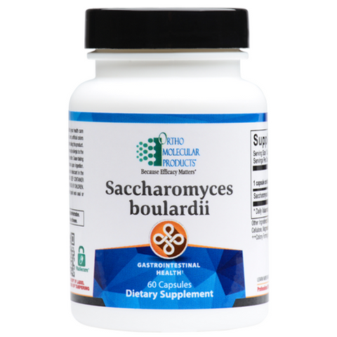 Ortho Molecular Products Biotics Saccharomyces Boulardi 60caps