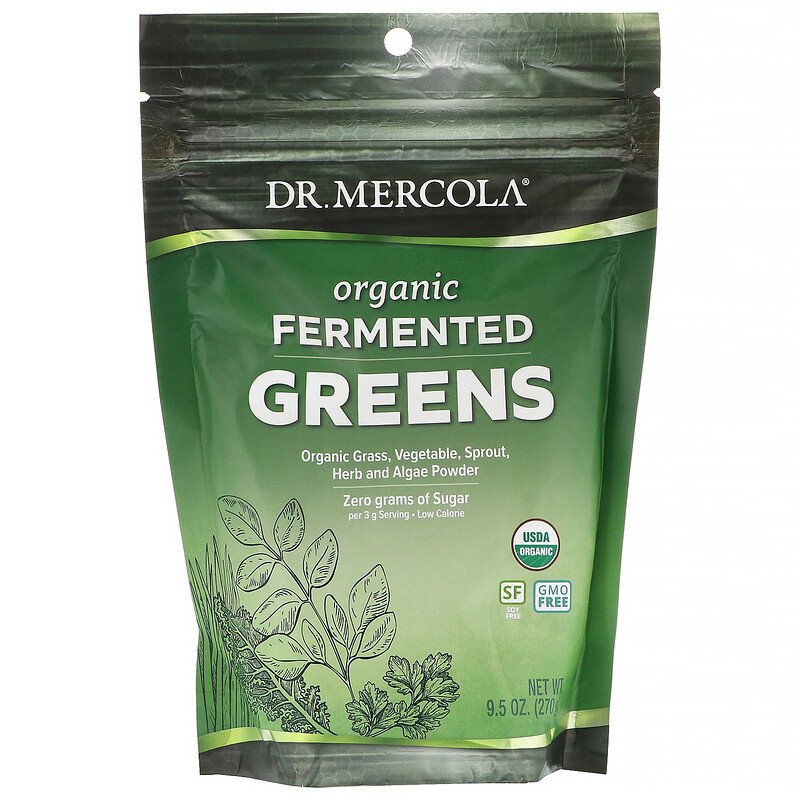 Mercola Fermented Greens Powder