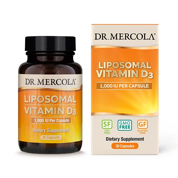 Mercola Liposomal Vitamin D 1000 iu 30 vcaps