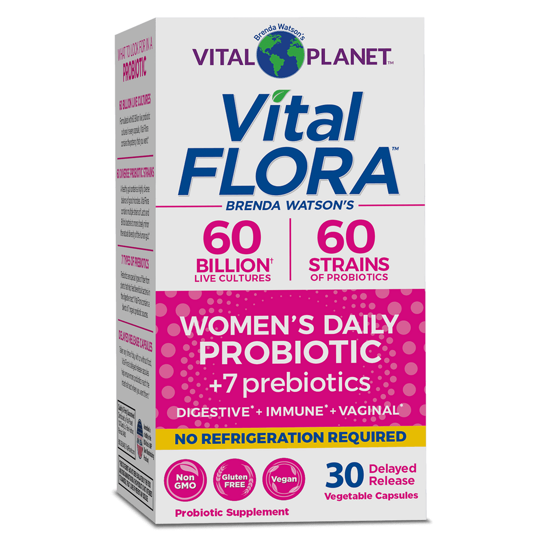Vital Planet Vital Flora Women's Daily 30 vcaps