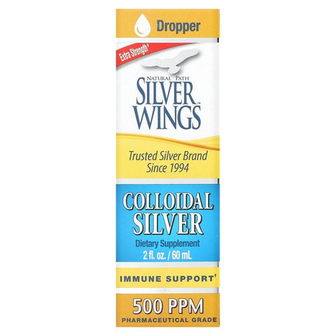 Silver Wings Immune Support Colloidal Silver 500 PPM 2 fl. oz.