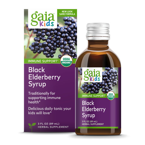 Gaia Kids Black Elderberry 89 ml