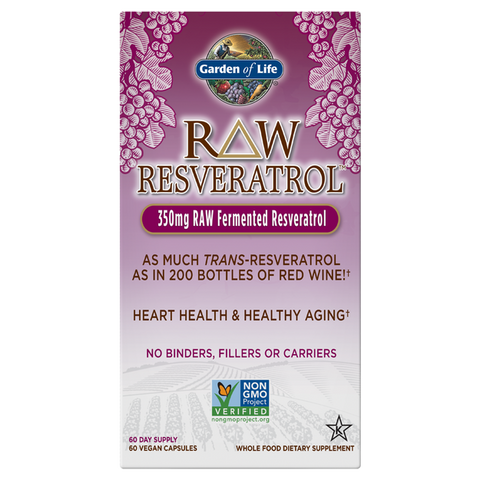 Garden of Life Raw Resveratrol 60 cap