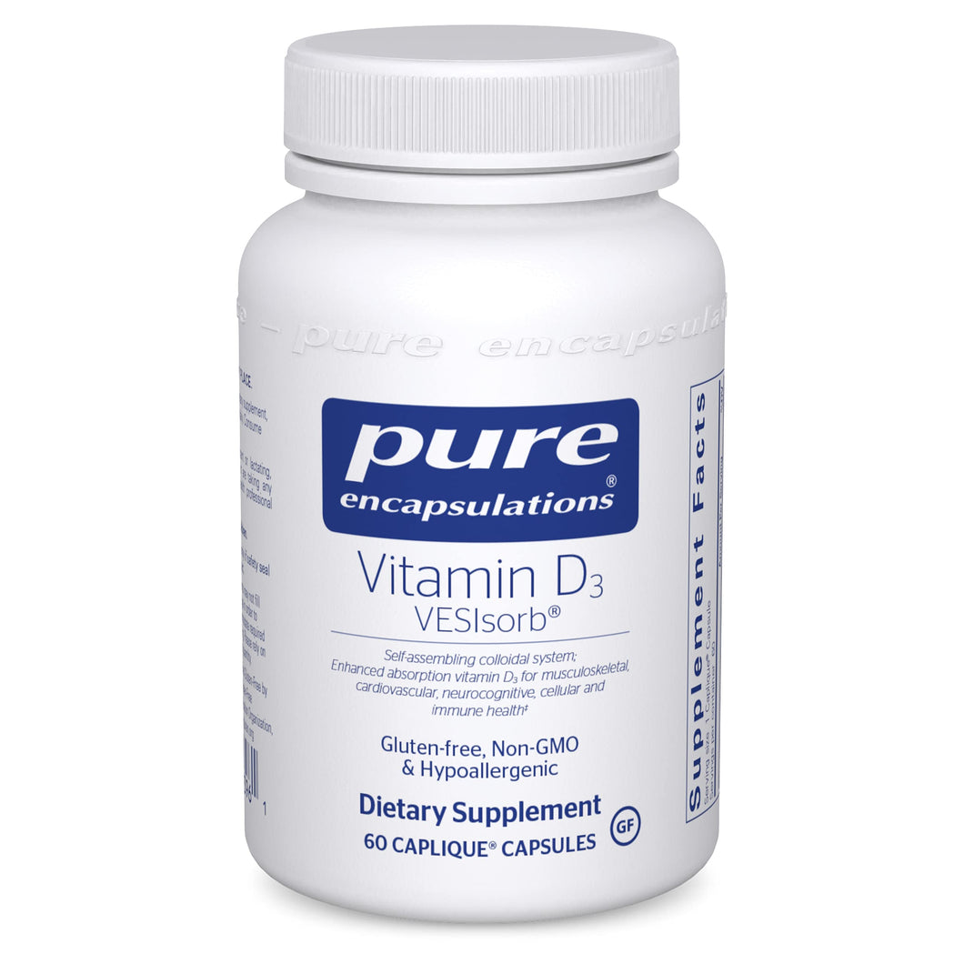 Pure Encapsulations Vitamin D3 VESIsorb 2000 iu  60 cap