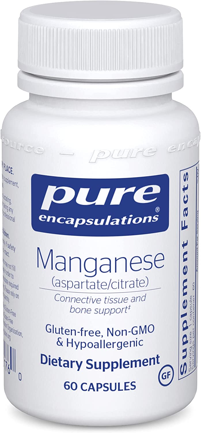 Pure Encapsulations Manganese 60 vcaps