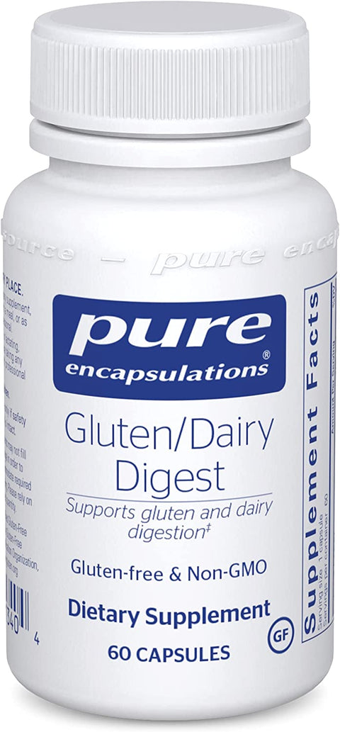 Pure Encapsulations Gluten/Dairy Digest 60's