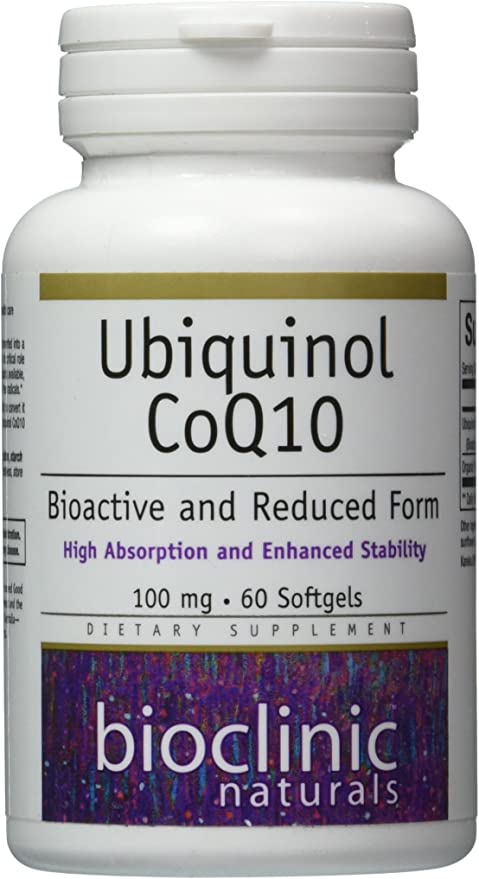 Bioclinic Ubiquinol CoQ10 100mg 60 sgels