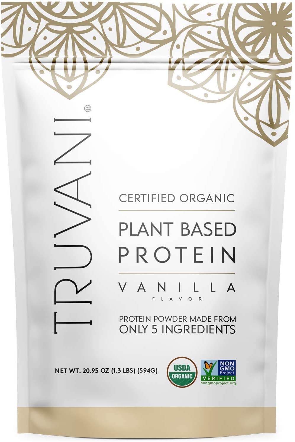 Truvani Vanilla Protein Powder