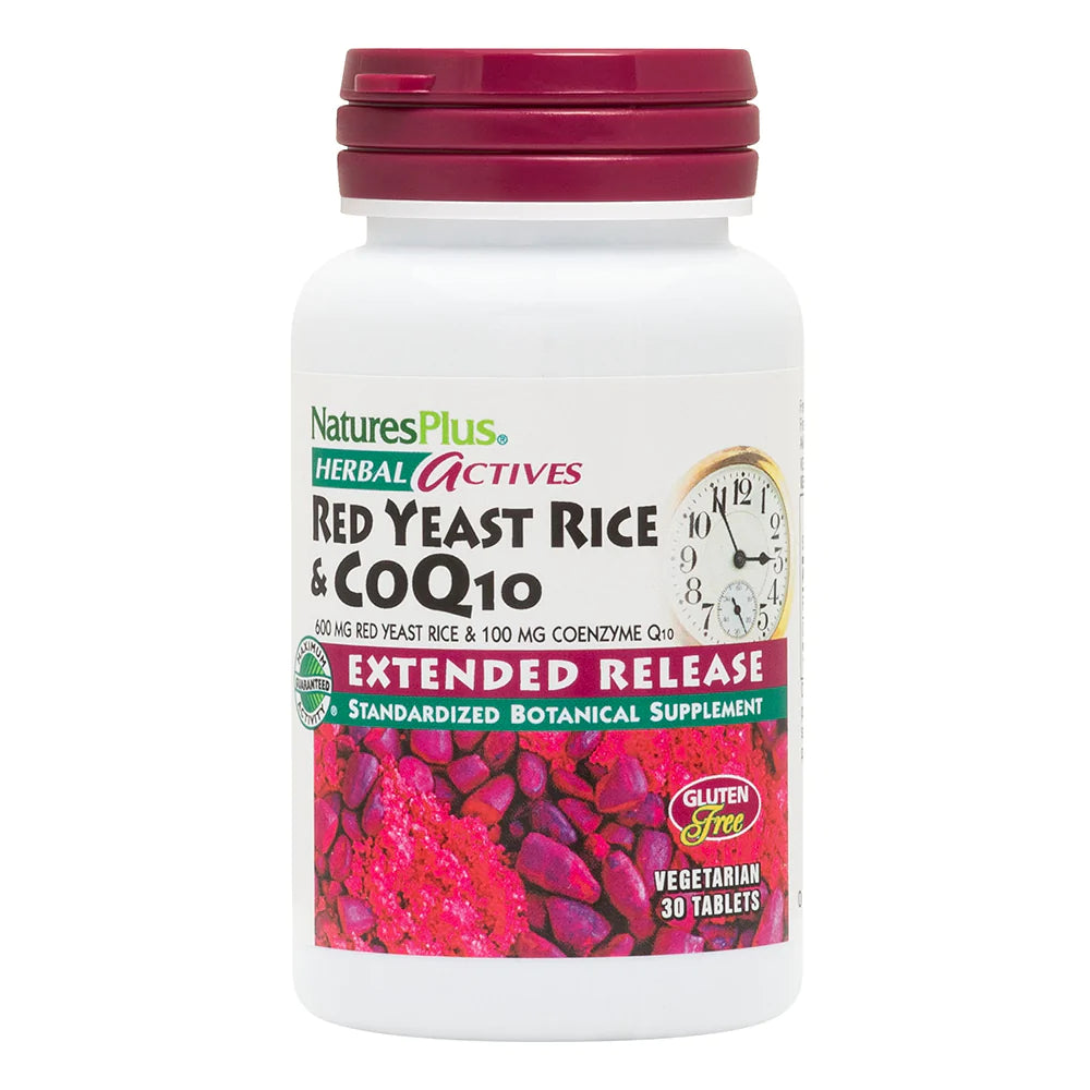 Nature's Plus Red Yeast Rice with CoQ10 30 Tabs