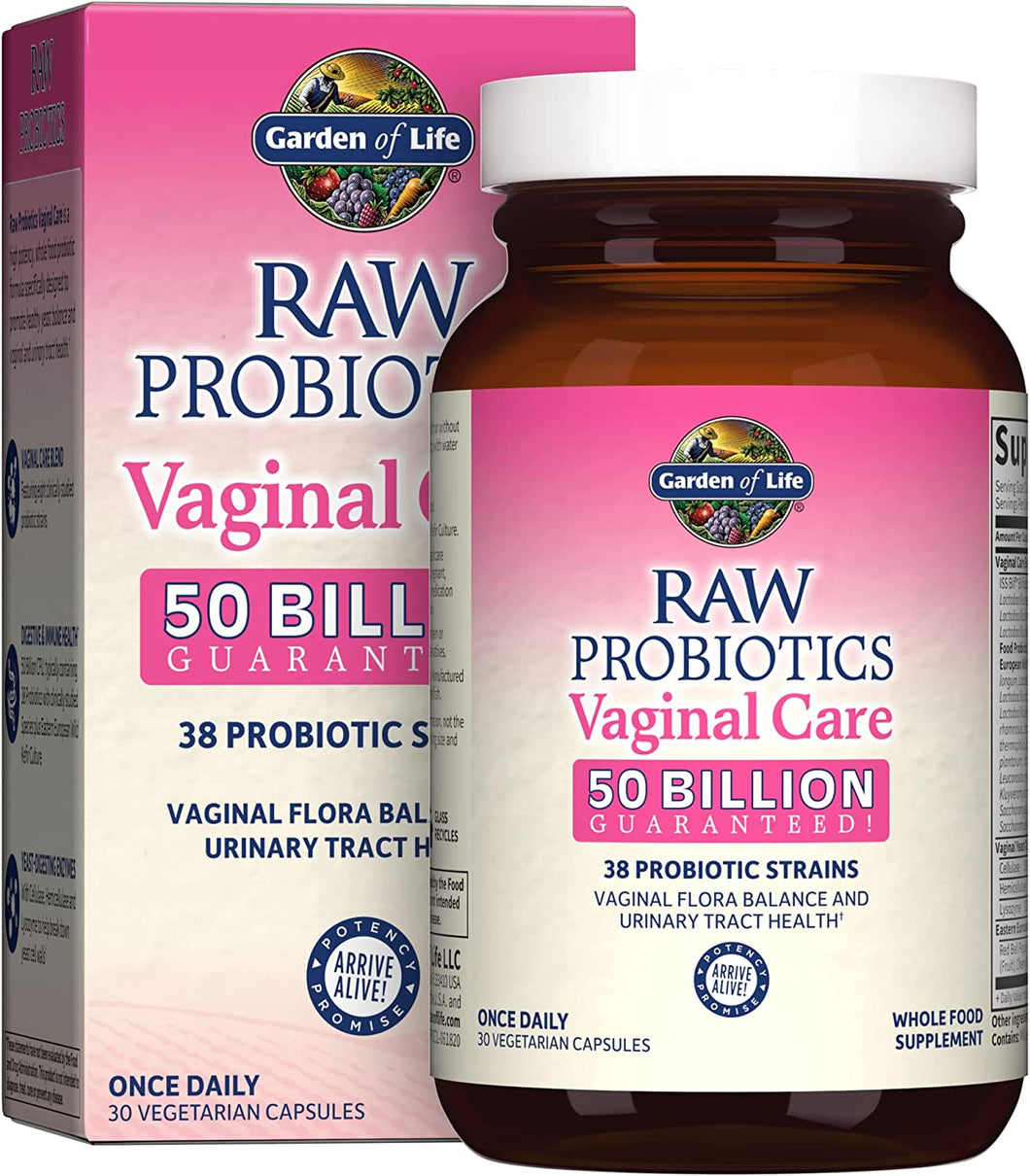 Garden of Life Raw Probiotic Vaginal Care 50 billion