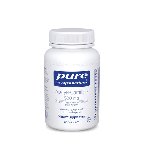 Pure Encapsulations Acetyl L-Carnitine 500mg