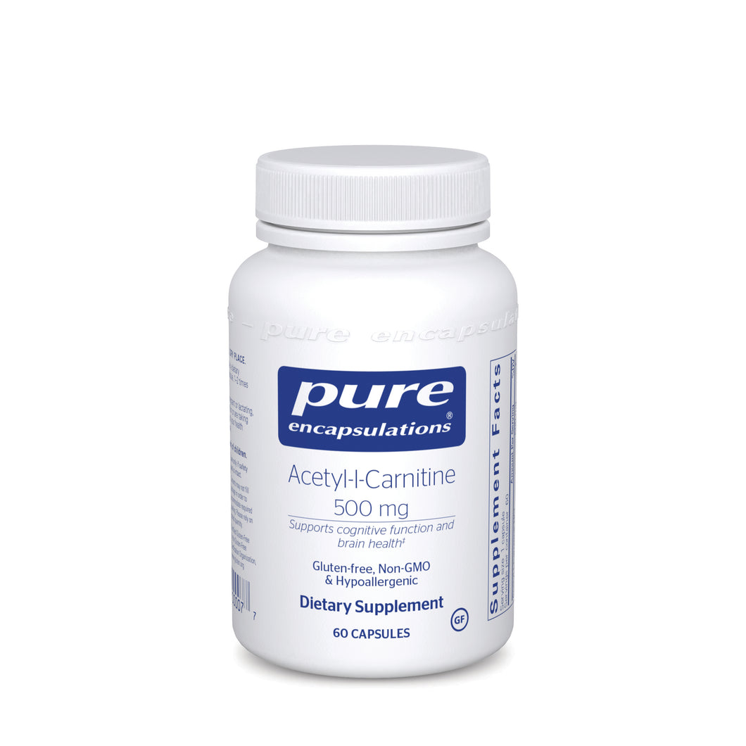 Pure Encapsulations Acetyl L-Carnitine 500mg
