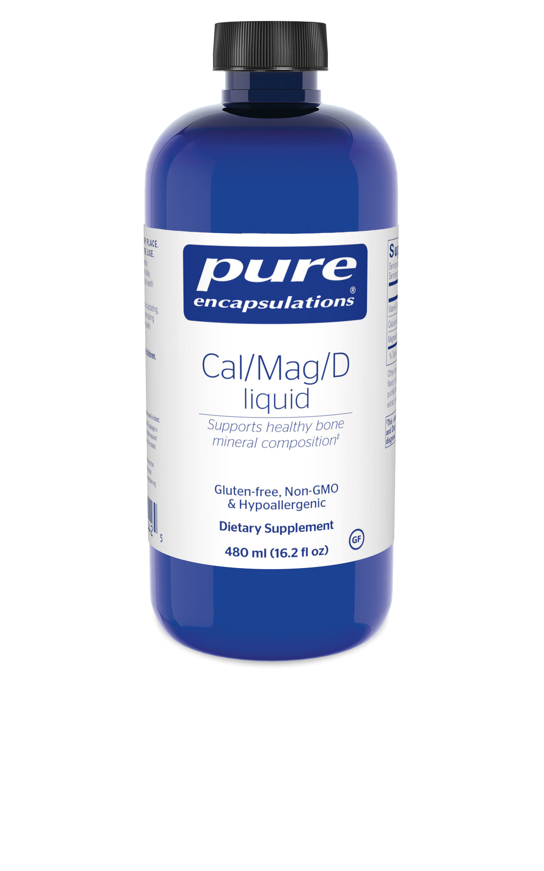 Pure Encapsulations Cal/Mag/D Liquid 480ml