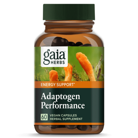Gaia Adaptogen Performance Mushroom and Herbs 60caps