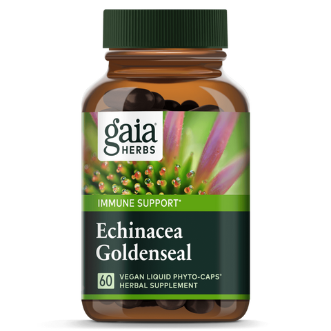 Gaia Echinacea Goldenseal 60 caps