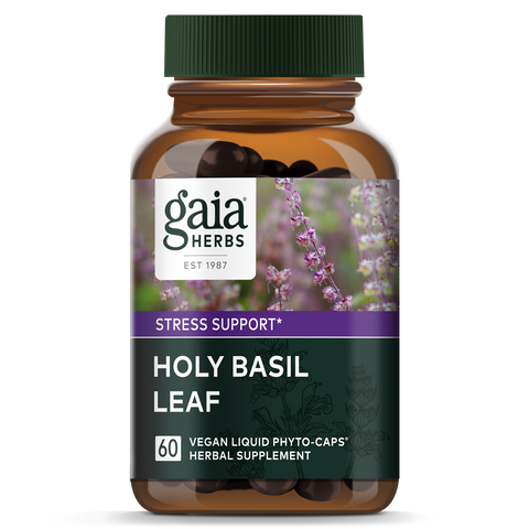Gaia Holy Basil Leaf 60 caps