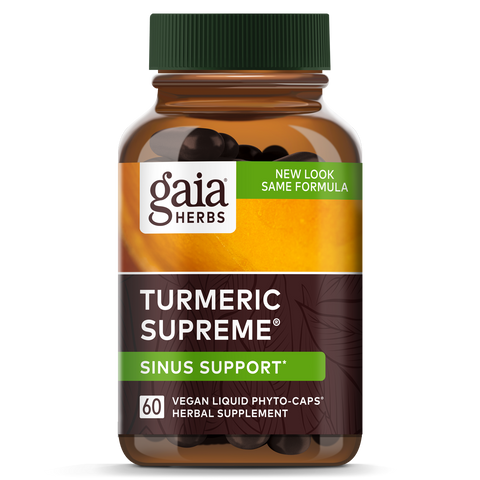 Gaia Turmeric Supreme Sinus Support 60 caps