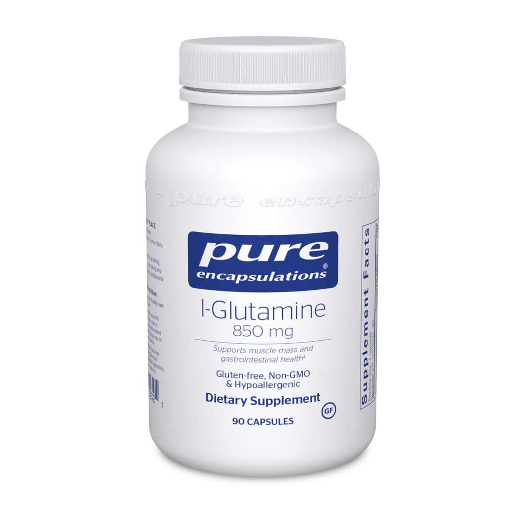 Pure Encapsulations L-Glutamine  850 mg  90 v cap