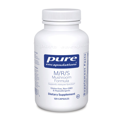 Pure Encapsulations M/R/S Mushroom Formula 120 v cap