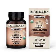 Mercola Biodynamic Fermented Cinnamon 60 caps