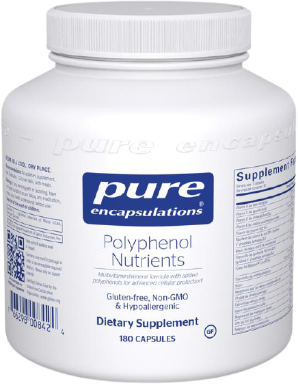 Pure Encapsulations Polyphenol Nutrients 180 cap