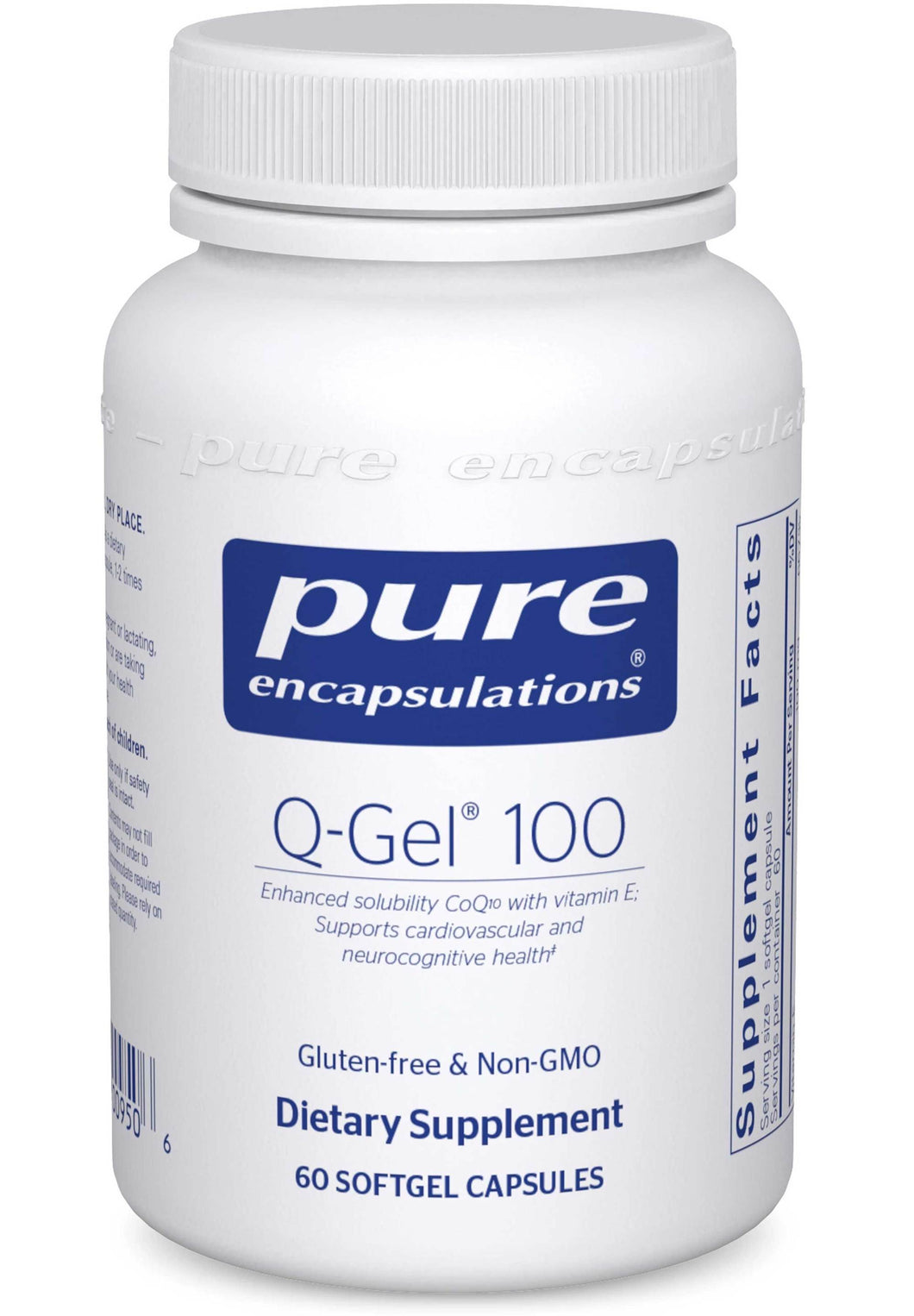 Pure Encapsulations Q-Gel 100mg 60cap