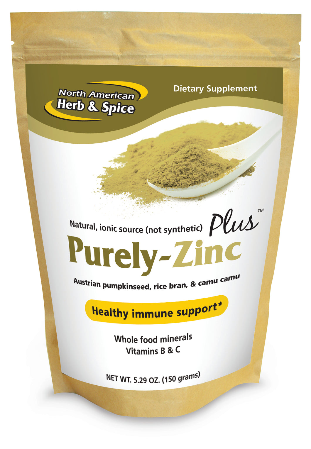 North American Herb and Spice Purely-Zinc