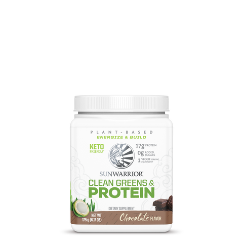 Sunwarrior Clean Greens and Protein Chocolate 175g