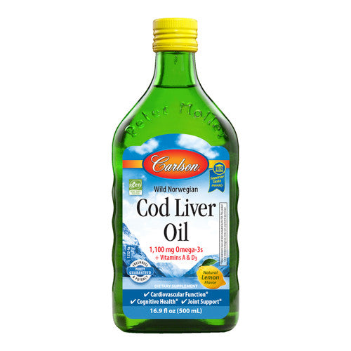 Carlson Cod Liver Oil Lemon