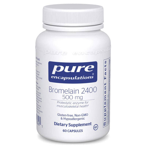 Pure Encapsulations Bromelain 2400 500 mg 60 vcap
