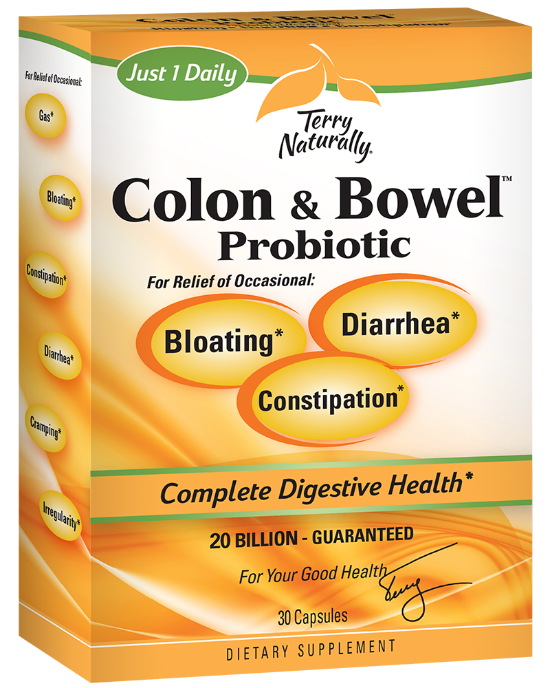 Terry Naturally Colon & Bowel Probiotic 30 caps