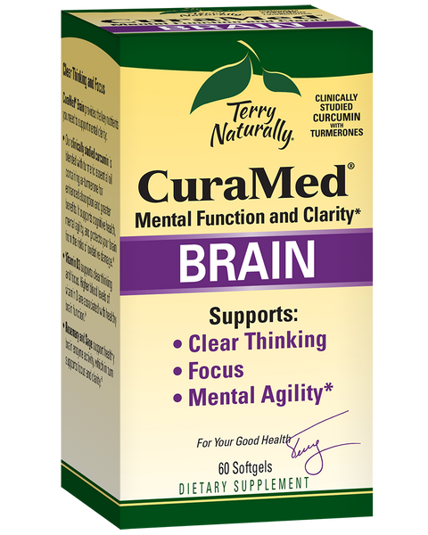 Terry Naturally CuraMed Brain 60 Soft Gels