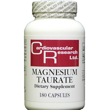 Load image into Gallery viewer, Cardiovascular Research Magnesium Taurate 125mg 180 caps
