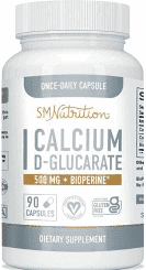 SMNutrition Calcium D-Glucarate 500mg 90 caps