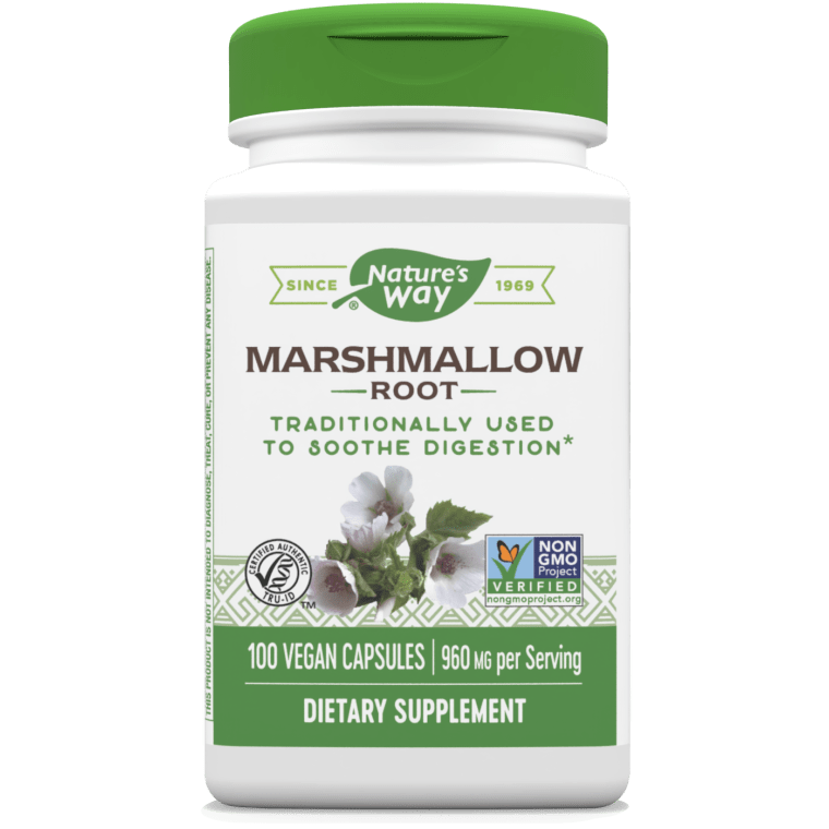 Nature's Way Marshmallow Root 100 v caps