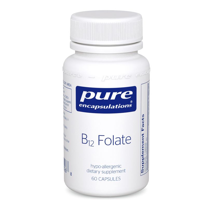 Pure Encapsulations B12 Folate 60 caps