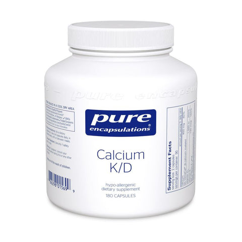 Pure Encapsulations Calcium K/D 180 caps