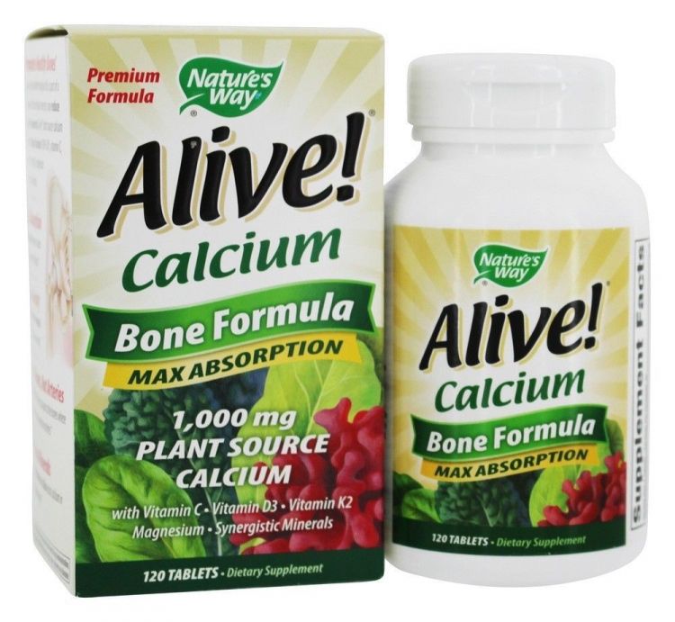Nature's Way Alive Calcium Bone Formula