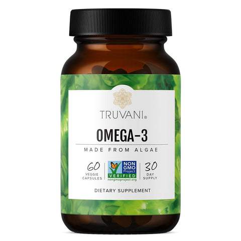 Truvani Omega-3 Made from Algae 60 cap